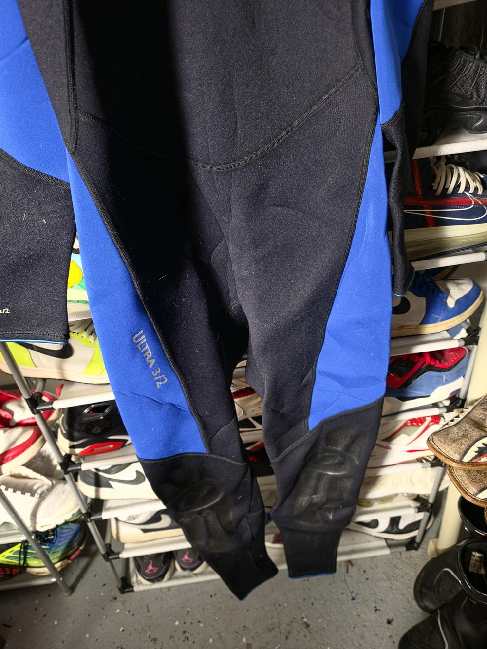 🔥 Men’s Blue & Black Oceanic XL Wetsuit Swim Dive Gear